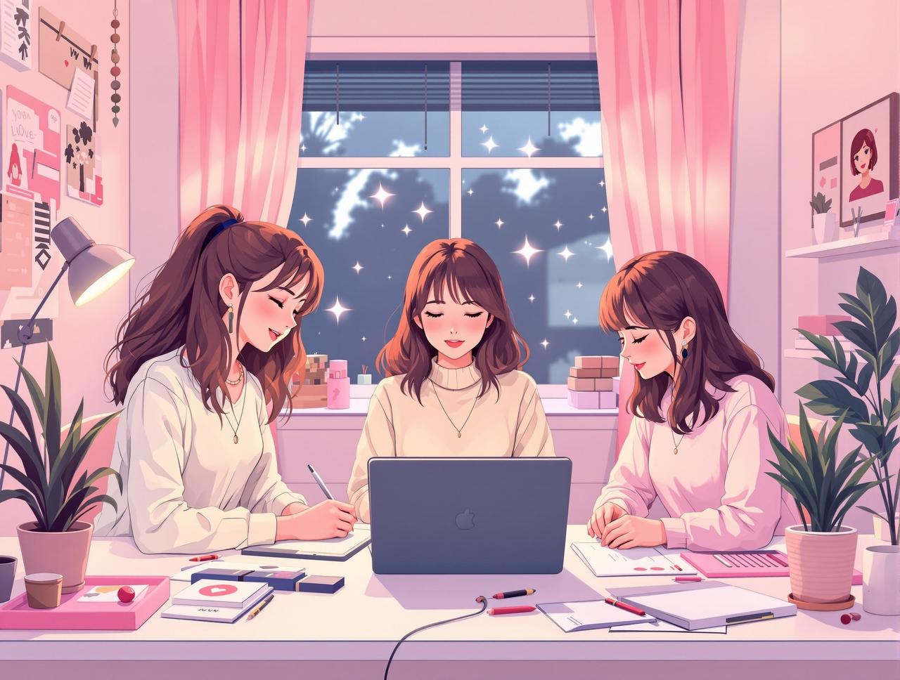 星芽短剧免费创始团队 - 三个女孩的初心故事